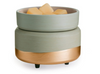Sage/ Gold 2-in-1 Wax Melt & Candle Warmer